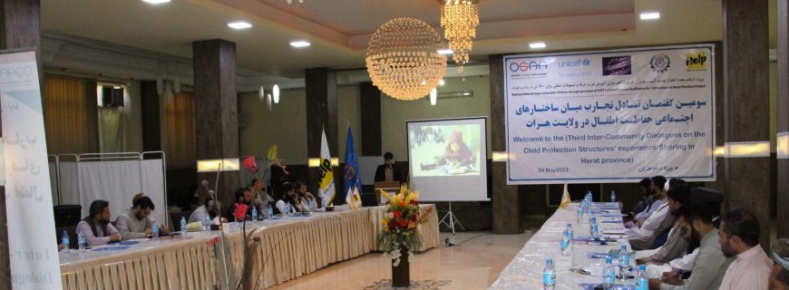 OSAA held the 3rd Inter-Community Dialogue on the Child Protection Structures’ Experience Sharing